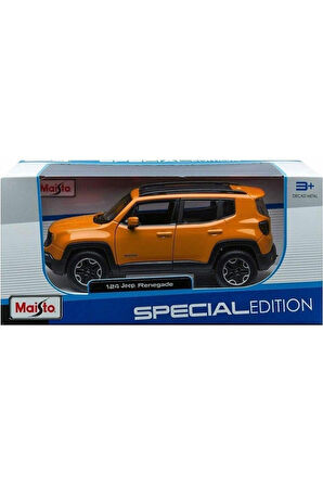 MAY 31182 1/24 Jeep Renegade Kız Erkek Çocuk Oyuncak Eğitici Oyuncaklar