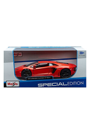 MAY 31210 Maisto Lamborghini Aventador LP 700- 4 1:24 Special Edition Kız Erkek Çocuk Oyuncak Eğitic