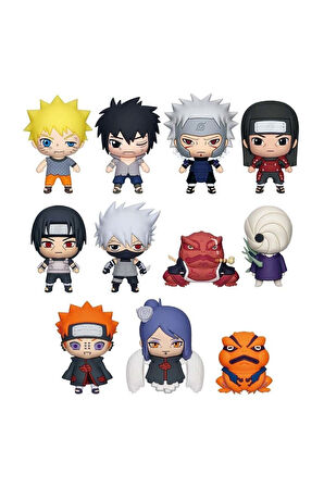 MONO 70570 MONOGRAM NARUTO KLİPSLİ FİGÜR SERİ 5 24LÜ DİSPLAY Kız Erkek Çocuk Oyuncak Eğitici Oyuncak