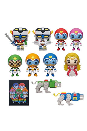 MONO 76190 MONOGRAM VOLTRON KLİPSLİ FİGÜR 24LÜ DİSPLAY Kız Erkek Çocuk Oyuncak Eğitici Oyuncaklar
