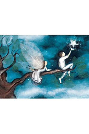 5222 Art Puzzle Kuzey Yıldızı 1000 Parça Kız Erkek Çocuk Oyuncak Eğitici Oyuncaklar