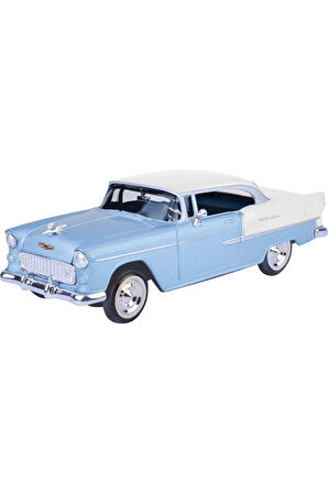 73229 1: 24 1955 CHEVY BEL AIR Kız Erkek Çocuk Oyuncak Eğitici Oyuncaklar