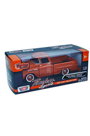 79311 1:24 1958 CHEVY APACHE FLEETLINE PICKUP Kız Erkek Çocuk Oyuncak Eğitici Oyuncaklar
