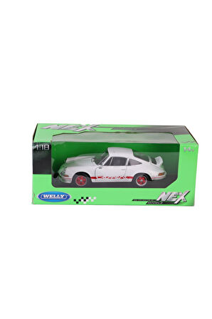 18044 WELLY 1 18 DİE CAST 1973 PORCHE 91 Kız Erkek Çocuk Oyuncak Eğitici Oyuncaklar
