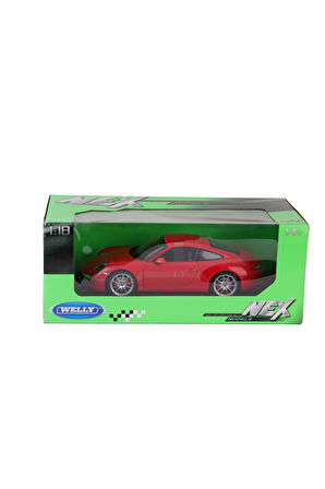 18047 WELLY DIE CAST 1 18 PORSCHE 911 Kız Erkek Çocuk Oyuncak Eğitici Oyuncaklar