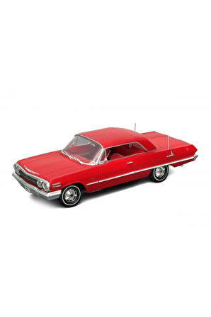 19865 WELLY 1 18 1963 CHEVROLET IMPALA HA Kız Erkek Çocuk Oyuncak Eğitici Oyuncaklar