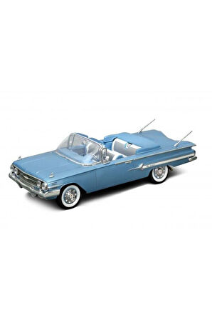 19864 WELLY 1 18 1960 CHEVROLET IMPALA Kız Erkek Çocuk Oyuncak Eğitici Oyuncaklar