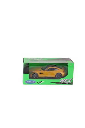 24081 WELLY DIECAST 1 24 MERCEDES AMG GT Kız Erkek Çocuk Oyuncak Eğitici Oyuncaklar