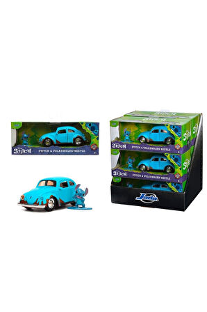 9333251314R00 Lilo ve Stitch 1959 VW Beetle 1 32 Kız Erkek Çocuk Oyuncak Eğitici Oyuncaklar