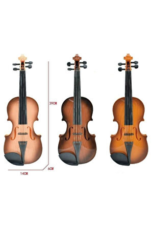 TELLERİ İŞLEVLİ KAYIT YAPAN KEMAN Kız Erkek Çocuk Oyuncak Eğitici Oyuncaklar