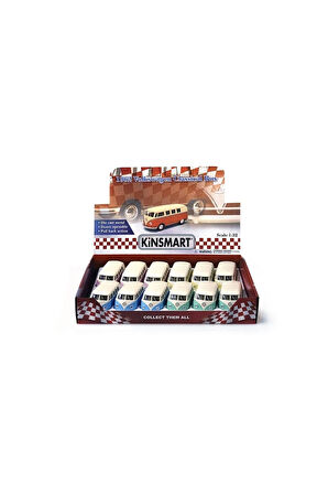 KT5377DY ÇEKBIRAK 1962 VW CLAS WITH IVORY Kız Erkek Çocuk Oyuncak Eğitici Oyuncaklar