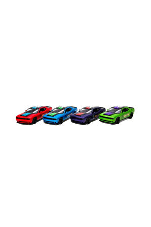 KT5461DF C-B 2023 DODGE CHALLENGER SRT Kız Erkek Çocuk Oyuncak Eğitici Oyuncaklar