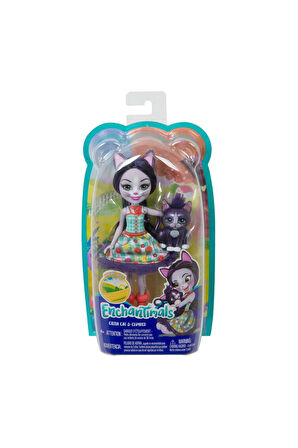 GJX40 Enchantimals Ciesta Cat ve Climber Kız Erkek Çocuk Oyuncak Eğitici Oyuncaklar