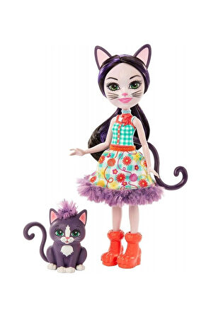 GJX40 Enchantimals Ciesta Cat ve Climber Kız Erkek Çocuk Oyuncak Eğitici Oyuncaklar