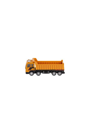 YH-711-55A-1A SÜRTMELİ METAL 1:50 SARI BETON Kız Erkek Çocuk Oyuncak Eğitici Oyuncaklar