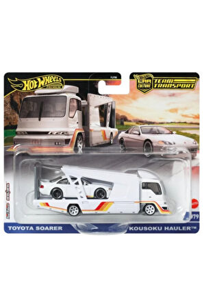 Premium Car Culture Team Transport Toyota Soarer Kousuka Hauler Kız Erkek Çocuk Oyuncak E