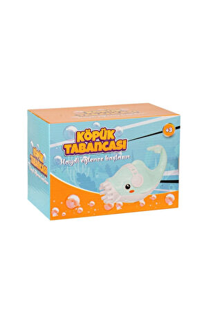 02607 Pilli Balık köpük Tabancası -Oydaş Kız Erkek Çocuk Oyuncak Eğitici Oyuncaklar