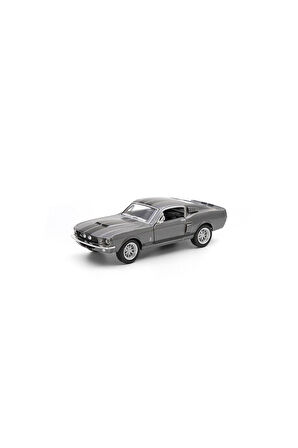 KT5372D GRİ ÇEKBIRAK 1967 SHELBY GT500 GRİ Kız Erkek Çocuk Oyuncak Eğitici Oyuncaklar
