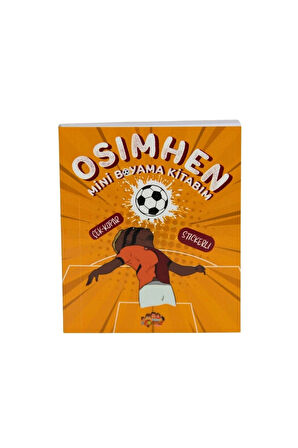 Osimhen Mini Boyama Kitabı Kız Erkek Çocuk Oyuncak Eğitici Oyuncaklar