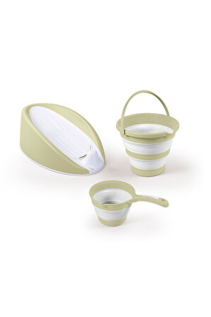 7571 ÜÇLÜ BEBEK BANYO SETİ- ECO GREEN Kız Erkek Çocuk Oyuncak Eğitici Oyuncaklar