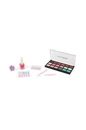 VRB82000 Very Bella - Stylish Set (far paketi+oje+takma tırnak+sticker) Kız Erkek Çocuk Oyuncak Eğit