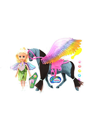 Nini Love ve Gri Pegasus Kız Erkek Çocuk Oyuncak Eğitici Oyuncaklar