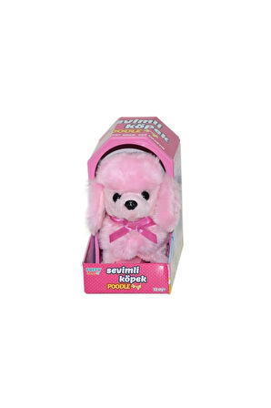 47171 Sevimli Pembe Poodle Kız Erkek Çocuk Oyuncak Eğitici Oyuncaklar