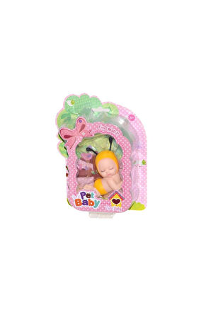21113CD 4CD 5CD YB226643 Birlik, Şirin Uyuyan Bebekler - Pet Baby - 1adet stokta olan gönderilir Kız