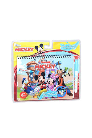 BK007 Gepettoys, Mickey Sihirli Boyama Kitabı Kız Erkek Çocuk Oyuncak Eğitici Oyuncaklar