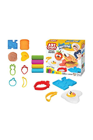 03557 Dede, Mutfak Hamur Set 200 gr / +3 yaş Kız Erkek Çocuk Oyuncak Eğitici Oyuncaklar