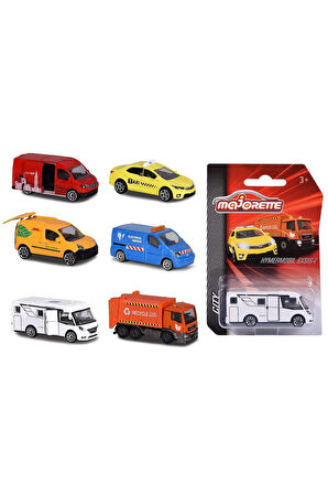 212057500 Majorette Şehir Araçları 7,5cm - 1adet stokta olan gönderilir Kız Erkek Çocuk Oyuncak Eğit