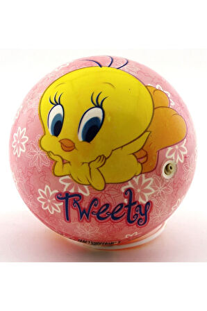 Dema Stil Pvc Tweety Top Pembe 12cm Kız Erkek Çocuk Oyuncak Eğitici Oyuncaklar