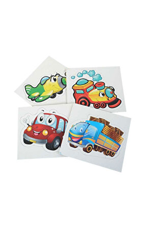 LC7226 Laço, Baby Puzzle - Taşıtlar / +12 ay Kız Erkek Çocuk Oyuncak Eğitici Oyuncaklar