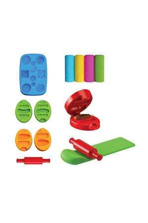 03554 Dede, Hamburger Hamur Set 200 gr Kız Erkek Çocuk Oyuncak Eğitici Oyuncaklar