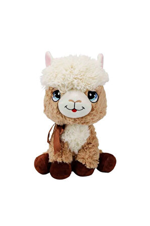 3188 Sunman, Peluş Lama 35cm Kız Erkek Çocuk Oyuncak Eğitici Oyuncaklar