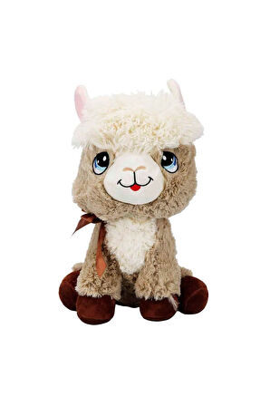 3188 Sunman, Peluş Lama 35cm Kız Erkek Çocuk Oyuncak Eğitici Oyuncaklar