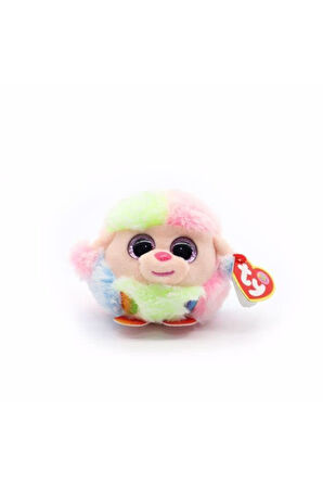 Ty Puffies Peluş Köpek Kaniş Rainbow 7cm Kız Erkek Çocuk Oyuncak Eğitici Oyuncaklar