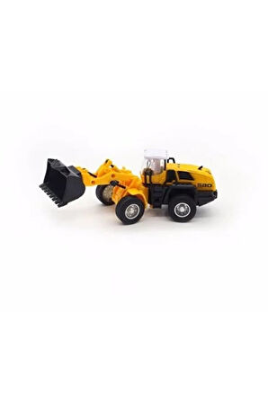 Çek Bırak Die Cast İş Makinesi Dozer Kız Erkek Çocuk Oyuncak Eğitici Oyuncaklar