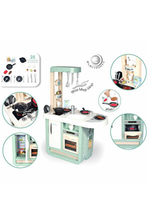 7600310914 Cherry Kitchen -Smoby Kız Erkek Çocuk Oyuncak Eğitici Oyuncaklar