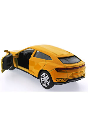 Çek Bırak Sarı Metal Araba Sl6601B Kız Erkek Çocuk Oyuncak Eğitici Oyuncaklar