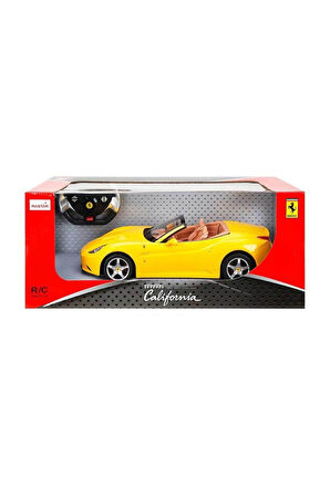 47200 1:12 Ferrari California Uzaktan Kumandalı Işıklı Araba Kız Erkek Çocuk Oyuncak Eğitici Oyuncak