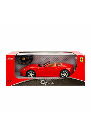 47200 1:12 Ferrari California Uzaktan Kumandalı Işıklı Araba Kız Erkek Çocuk Oyuncak Eğitici Oyuncak