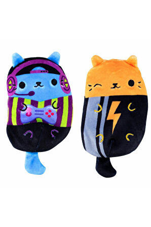 CEP V1002 Cats vs Pickles Beans Seri 10cm -1adet fiyatıdır Kız Erkek Çocuk Oyuncak Eğitici Oyuncakla