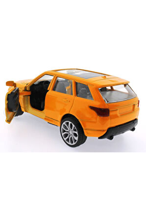 Çek Bırak Sarı Metal Araba Sl6602Bl Kız Erkek Çocuk Oyuncak Eğitici Oyuncaklar