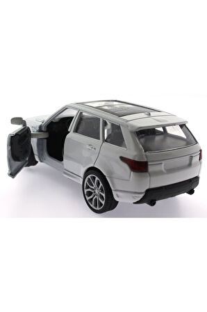 Çek Bırak Beyaz Metal Araba Sl6602Bl Kız Erkek Çocuk Oyuncak Eğitici Oyuncaklar