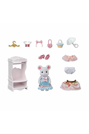 5540 Sylvanian Families Marshmallow Fare Moda Seti +3 yaş Kız Erkek Çocuk Oyuncak Eğitici Oyuncaklar