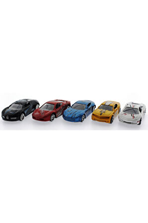 5 Li Die Cast Spor Arabalar Tır1025 Kız Erkek Çocuk Oyuncak Eğitici Oyuncaklar