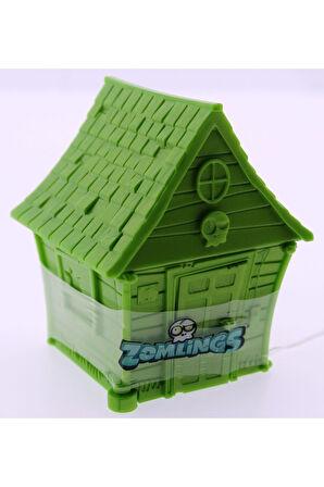 Zomlings İkili Figür Ve Yeşil Ev Seri 1 P00971 Kız Erkek Çocuk Oyuncak Eğitici Oyuncaklar