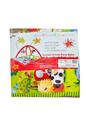 MOL-024 Çantalı Oyun Halısı Kız Erkek Çocuk Oyuncak Eğitici Oyuncaklar