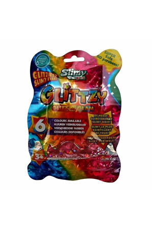 34025 Slimy Glitzy 10 Renk 90 gr Kız Erkek Çocuk Oyuncak Eğitici Oyuncaklar
